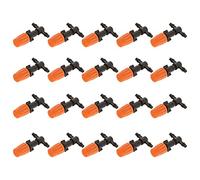 Adjustable Irrigation Drippers with Connect Tee Drip Irrigation System Sprinkler Micro Sprayer 50PCS|Drip Kits