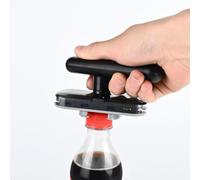 Adjustable Jar and Bottle Opener - Smoothly Adjustable Design, Comfortable Easy-Grip Handle, Multifunctional for Various Containers, Reliable Manual Can Opener for Weak Hand