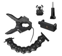 Adjustable Jaws Flex Clamp Mount Gooseneck Mount Fits For Go Pro Hero 7 6 5 Her
