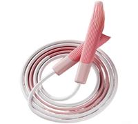 Adjustable Jump Rope 2.8m, Tangle-Free Childrens Skipping Rope with Soft PVC/PP Cord, Contoured Handles for Better Control, Fun Exercise for Boys Girls(F)