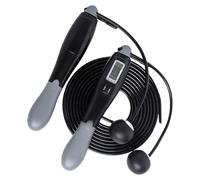 Adjustable Jump Rope - Weighted Jump Rope, Digital Count Jump Jump with LCD Display | Home Gym Accessories, Adjustable Jump Rope for Men, Cordless Rope for Women, Weight Loss Body Shaping