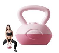 Adjustable Kettlebell - Gym Kettle Bell Body Workout Equipment Adjustables Kettlebells For Grip Strength Training Dumbbell Weights Exercises, Iron Cast Home Gyms Fitness Gear | Men Women Strengths Con