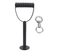 Adjustable Kettlebell Handle 100kg Bearing Capacity Weight Plate Kettlebell Grip Handle for Home Gym Workout (25mm)