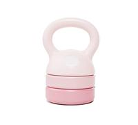 Adjustable Kettlebell Set 5.4kg/12lbs - Strength Training Kettle Bell Weight for Men/Women Home Gym - 4 Different Settings 2.3/3.6/4.1/5.4kg (Pink)