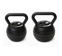 Adjustable Kettlebell Weight Set Exercise Home Gym Fitness Workout 18Kg | Ideal Kettle Bells for Body Toning & Strength Training | Space-Saving Fitness Solution (18, Kilograms)