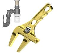 Adjustable Key Keys with the 1.24-2.68 Inch Winding Keys, Domestic Repair Tools in Aluminium Alloy, Non-Slip Key to Ganascia Wide in Black Oxide