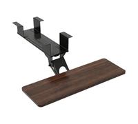 Adjustable Keyboard Der Tray - Multi-Functal Cuter Mouse Platform Space-Saving Design for Home Office & Gaming Height & Angle Adjustable for ping