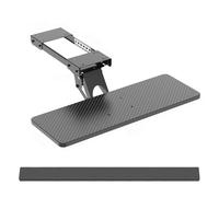 Adjustable Keyboard Drawer Stable Sliding Keyboard Tray Under Desk Easy Glide Height & Angle Adjustable Supports 25kg Perfect for Home Office PC Setup