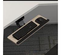 Adjustable Keyboard Tray Under Desk Slide Out & Tilt Design with Mouse Pad for Gaming & Home Office Lar Cuter Tray for Enhanced Productivi