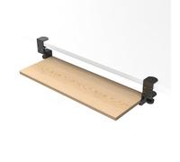 Adjustable Keyboard Tray under Desk Sliding Keyboard Holder with CClamp Easy Installation & Height Adjustment Ideal for Gaming & Home Office Use