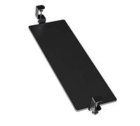 Adjustable Keyboard Tray with Pull Out,Adjustable Keyboard Shelf with Mouse Der Space Saving Clip On Tray Sliding Pull Out Design for Desktops & Office,（Off）