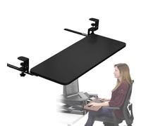 Adjustable Keyboard Tray with Pull Out,Height Adjustable Keyboard Tray Under Desk Pull Out Der for Easy Installat Fits Most De and Tables Enhance workspace Efficiency