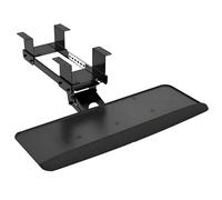 Adjustable Keyboard Tray with Wrist Pad Sliding Platform & Steel Support for Under Desk Ideal for Home Office & Improved Comfort