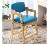 Adjustable Kids Study Seat with Foot Pedal - Ergonomic Design for Enhanced Comfort - Pine Seat - Ideal for Home, Study Room, Computer Table