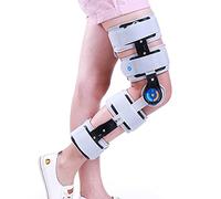Adjustable Knee Brace Support Adjustable Hinged Rom Knee Brace,Orthopedic Support Stabilizer For Acl/Ligament/Sports Injuries Helps Stabilized Knee - Universal Leg Size