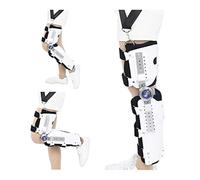Adjustable Knee Brace Support Hinged Post Op Knee Brace,Adjustable Rom Leg Stabilizer Recovery Immobilization After Surgery - Medical Orthopedic Guard Protector Immobiliz