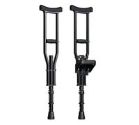 Adjustable Knee Crutch with Leg Support Platform, Comfortable Alternative to Underarm Crutches, Non-Slip Walking Aid for Foot Fracture, Ankle Injury & Post-Surgery Recovery