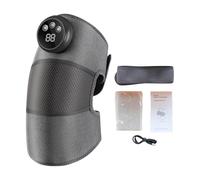 Adjustable Knee Massager, 5 Level Smart Control Device, Foldable Portable Leg Upgrade, EVA Foam Health Care Model, Knee Massager with Straps Design, Solution for Home