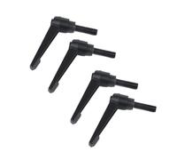 Adjustable Knobs Handle ， M8 x 12-100mm Push Button Ratchet Quick Release Locking Adjustable Knob Handle 4 Pcs(M8*63*35)