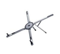Adjustable Laptop Stand - Magnetic Aluminum Alloy Foldable | Lightweight Laptop Holder | 18.2x5.8cm Portable Desktop Riser With Magnetic Phone Holder For Home Coffee Shop Office Study Table Classroom