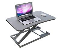 Adjustable Laptop Stand, Portable Folding Standing Desk, omic Desk Riser with Deep Keyboard Tray for Home Office, Work from Home, Study, and Gaming