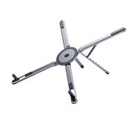 Adjustable Laptop Stand - Portable Tablet Holder | Foldable Computer Holder, Ergonomic Compact Laptop Riser Stand Made of Aluminium, Universal Base for Multiple Devices Desktop Holders