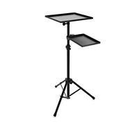 Adjustable Laptop Stand with Mouse Shelf by Gear4music