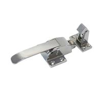 Adjustable Latch Spring Zinc Alloy Loaded Walk in Freezer Cooler Door Handle Grip, Without Adhesive