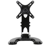 Adjustable LCD Monitor Stand， U-Shape 14" To 27" inch 180 Degree，Folding VESA Monitors Bracket， All-Metal-Body With VESA Hole