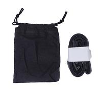 Adjustable Leather Camera Strap, Retro Style Neck Shoulder Belt with Universal Buckle (Black)