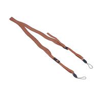 Adjustable Leather Camera Strap, Retro Style Universal Neck Shoulder Belt for Most Cameras with Universal Buckle, Length Adjustable, Versatile Use (Brown)