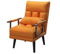 Adjustable Leather Recliner Chair - Comfortable Armchair for Bedroom & Office Soft Cushioned Lounge Seat with Support for Ultimate Relaxation