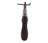 Adjustable Leather Stitching Groover Tool with High Hardness Vane/Wing for Leather Crafting and Leatherworking