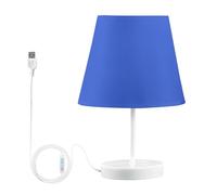 Adjustable LED Desk Lamp for Bedroom Royal Blue Portable Table Lamp Dimmable Night Light Modern Design Study & Reading Light Energy Efficient Lighting