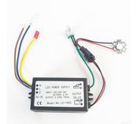 Adjustable LED Driver Power Source for Microscope 3W 5W Dimmable Light Module 100-240V AC Input 6500K Color Temp for Industrial Use Black(LD-1WD)