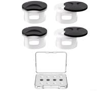 Adjustable LED Lens Hood for For meta Smart Glasses Engineered for Seamless Integration and Visual Enhancement (White)