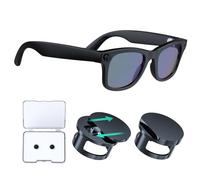 Adjustable LED Light Blocking Covers for RayBan Meta Wayfarer, Skyler, Oakley, Headliner Accessories, LED Cover for Meta Glasses, Easy Block Light When Recording, Available at Day & Night 2Pack