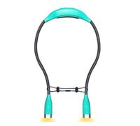Adjustable LED Neck Lamp Comfortable Wear ABS Texture Suitable for Book Lovers Craft Enthusiasts Nighttime Jogging Rechargeable USB Neck Lamp