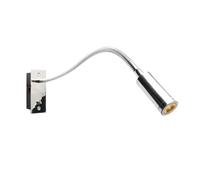 Adjustable LED Wall Lamp, Flexible Gooseneck Sconce with Rocker Switch, 3W Warm Reading Light, Perfect for Bedroom & Living Room Decor, Modern Lighting Solution