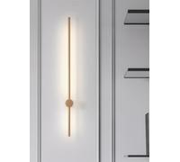 Adjustable LED Wall Lamp with Remote Control, 3000K-6000K, 120cm Swing Arm Sconce, Modern Gold Fixture for Bedroom & Living Room, 360° Rotatable Lighting Applique.