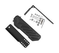 Adjustable Left Side Kick Panel Dead Pedal Foot Rest Pad For Jeep For Wrangler JL JK JLU 4XE Gladiator JT Black 2007-2023 Non-slip Footrest Pedal