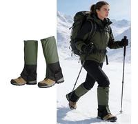 Adjustable Leg Gaiters - Lightweight, Waterproof, Leg Guards for Men Women Hunting, Trekking & Fishing