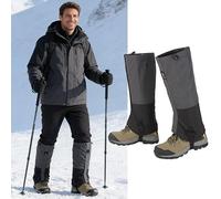 Adjustable Leg Gaiters - Lightweight, Waterproof, Leg Guards for Men Women Hunting, Trekking & Fishing
