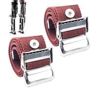 Adjustable Leg Loops - Drywall Stilt Straps, Strong Replacement Bands, Comfortable Support Accessories, Reliable Fastening Parts | Functional Fixing Strap Kit for Multiple Stilt Brands Building Tools