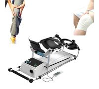 Adjustable Leg Stretcher Exerciser with LCD Display, Electric Knee Rehabilitation Trainer, Stepless Speed Regulation and -5~120° Training Angle, Data Visualization for Ankle, Knee, and Hip