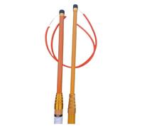 Adjustable Length Pool Safety Hook with Telescoping Pole for Water Rescue and Maintenance