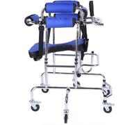 Adjustable Lightweight Aluminum Rolling Walker for Mobility and Standing Support in Cerebral Palsy and Stroke Rehabilitation