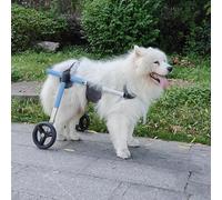 Adjustable Lightweight Dog Wheelchair for Small, Medium, Large Dogs - All-Terrain Mobility Aid with Hip Support & Leg Brace for Arthritis & Torn ACL (Size XXS)