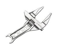 Adjustable Llava, 6-75 mm Apertura Grande, Mango Corto, Mandíbula Ancha, Llave Inglesa Universal, Para Tuberías, Herramienta Para Hombres Mujeres, Hogar Interior Cocina Baño Washbasin Fregadero Grifo