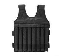 Adjustable Loading Weighted Vest 20/50kg, Oxford Cloth for Exercise and Running Training, Designed with Shoulder Pads to Reduce Pressure (20kg)